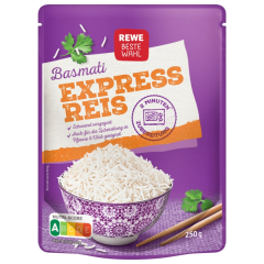 REWE Beste Wahl Express Basmati Reis