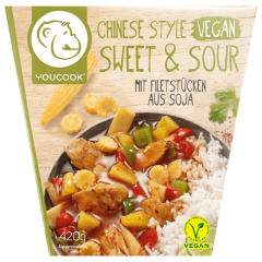 Youcook Chinese Style Sweet & Sour vegan