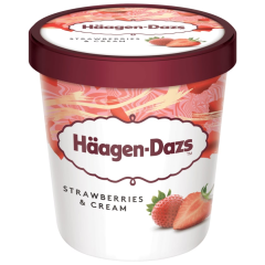 Häagen-Dazs Strawberries & Cream Eis