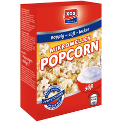 Xox Mirkrowellen Popcorn süß 300g,