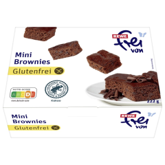 REWE frei von Mini-Brownies glutenfrei