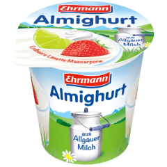 Ehrmann Almighurt Erdbeer-Limette-Mascarpone