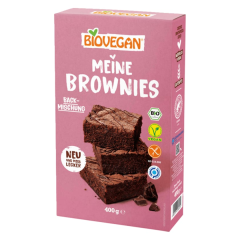 Biovegan Backmischung Brownies glutenfrei