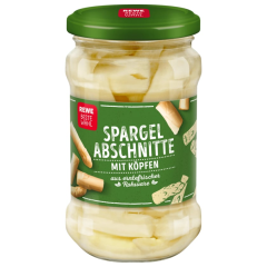 REWE Beste Wahl Spargelabschnitte mit Köpfen