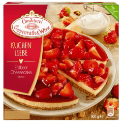 Conditorei Coppenrath und Wiese Kuchen Liebe Erdbeer Cheescake