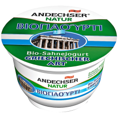 Andechser Natur Bio-Sahnejogurt griechischer Art 10%