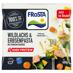 Frosta Wildlachs Erbsenpasta