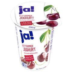 ja! Fettarmer Joghurt mild Kirsche